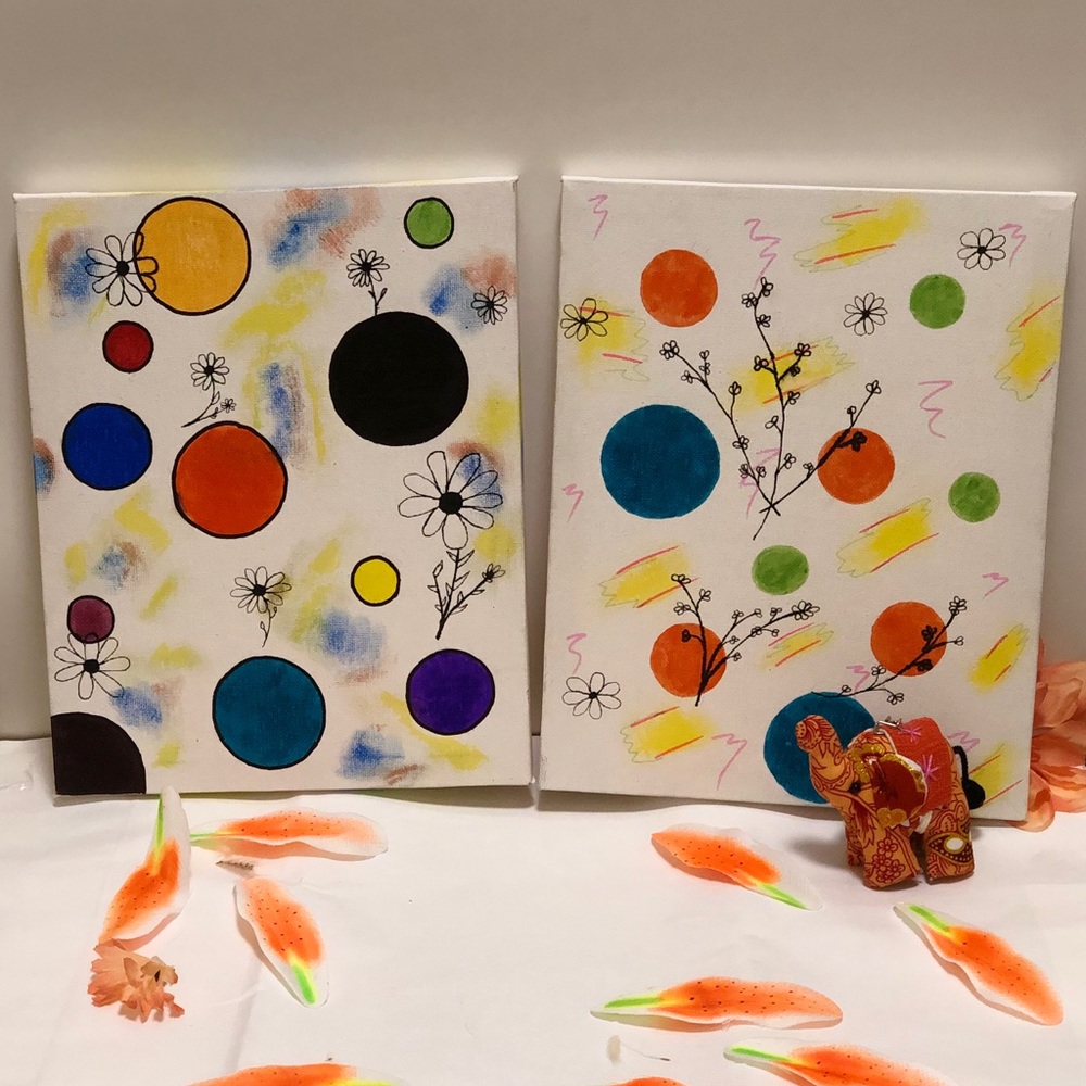 2 Simplistic Paintings